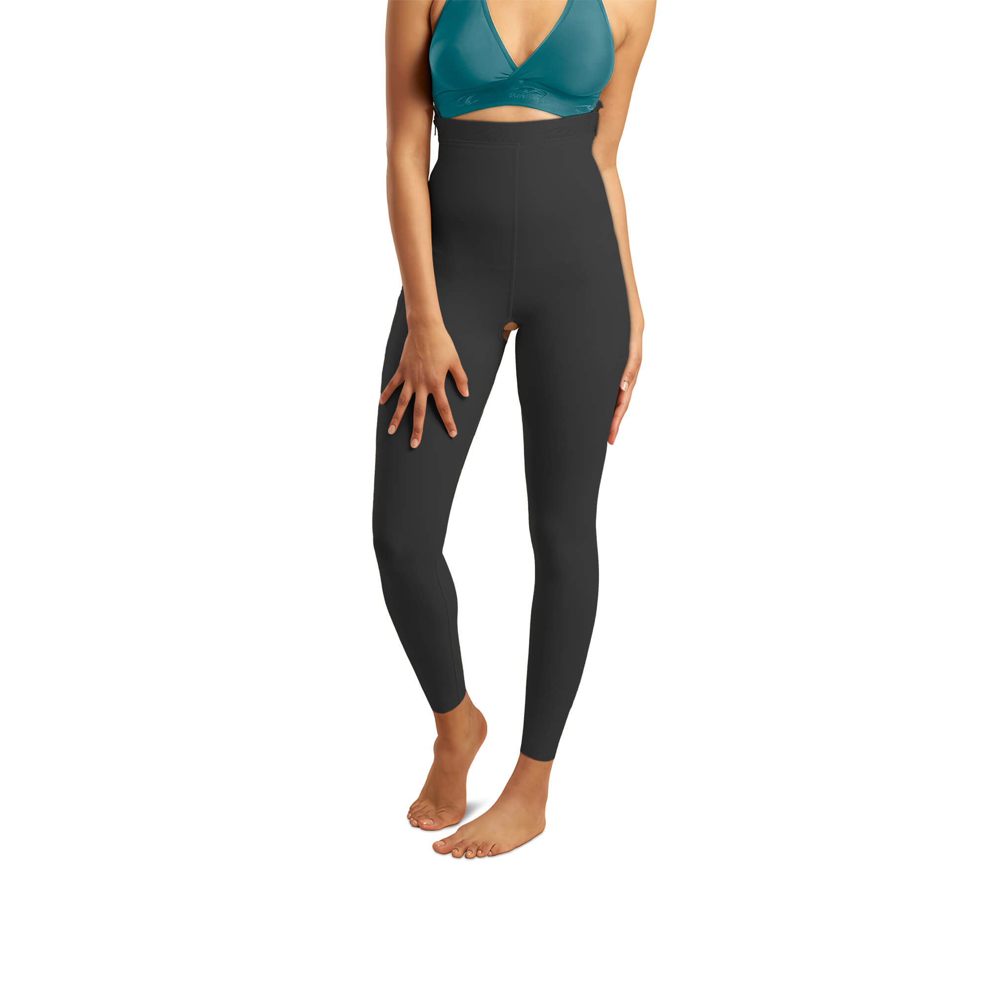 Kompresivne hlače Marena model LGL crne