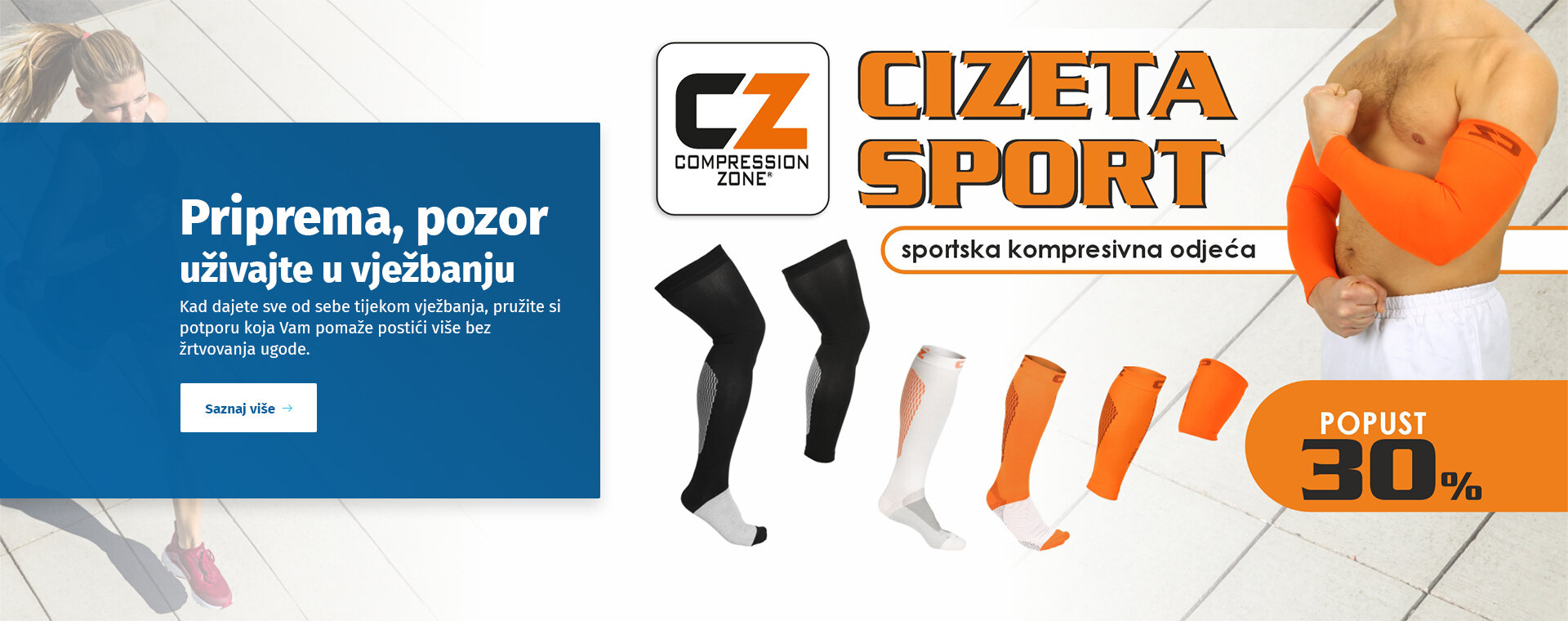 CIZETA Kompresivna odjeća