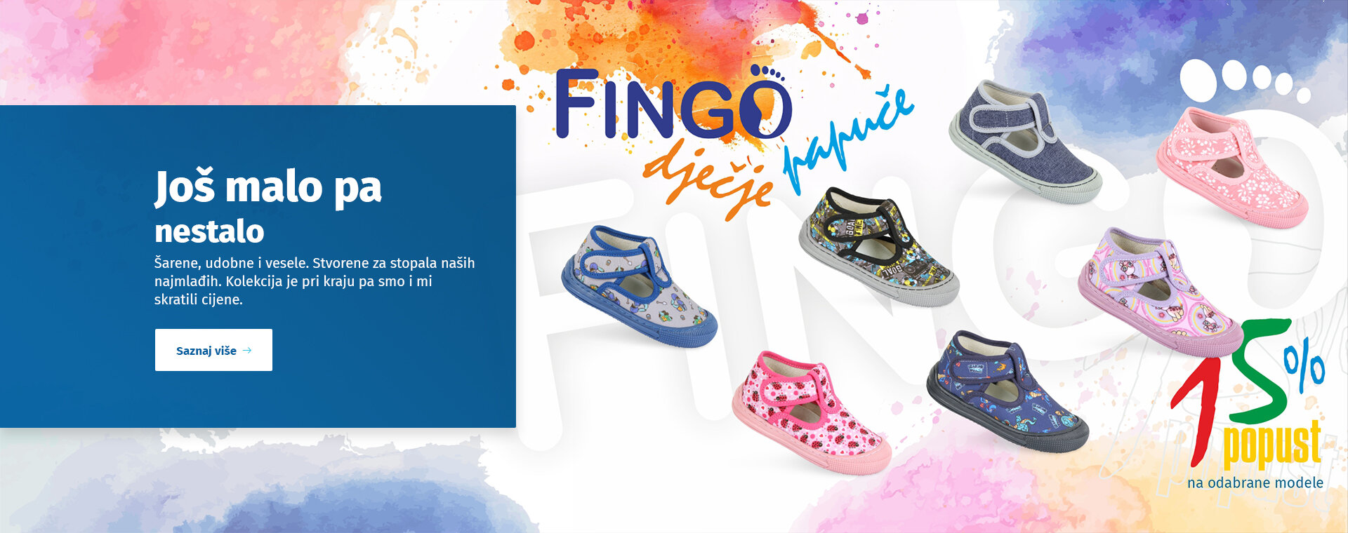 FINGO papuče odabrani modeli