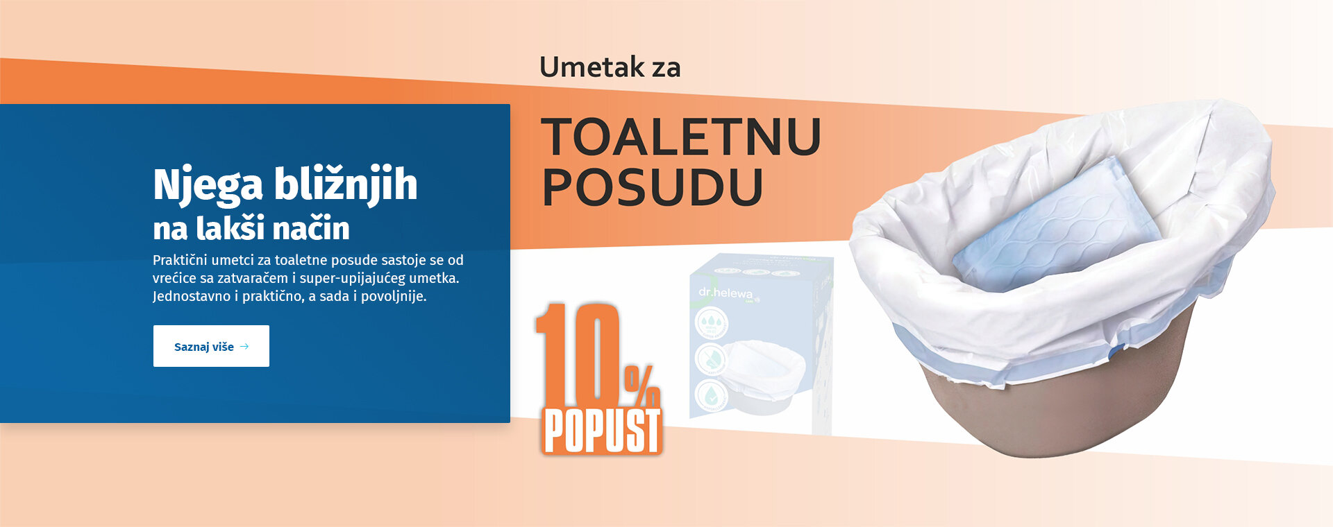 Higijenski umetak za toaletne posude