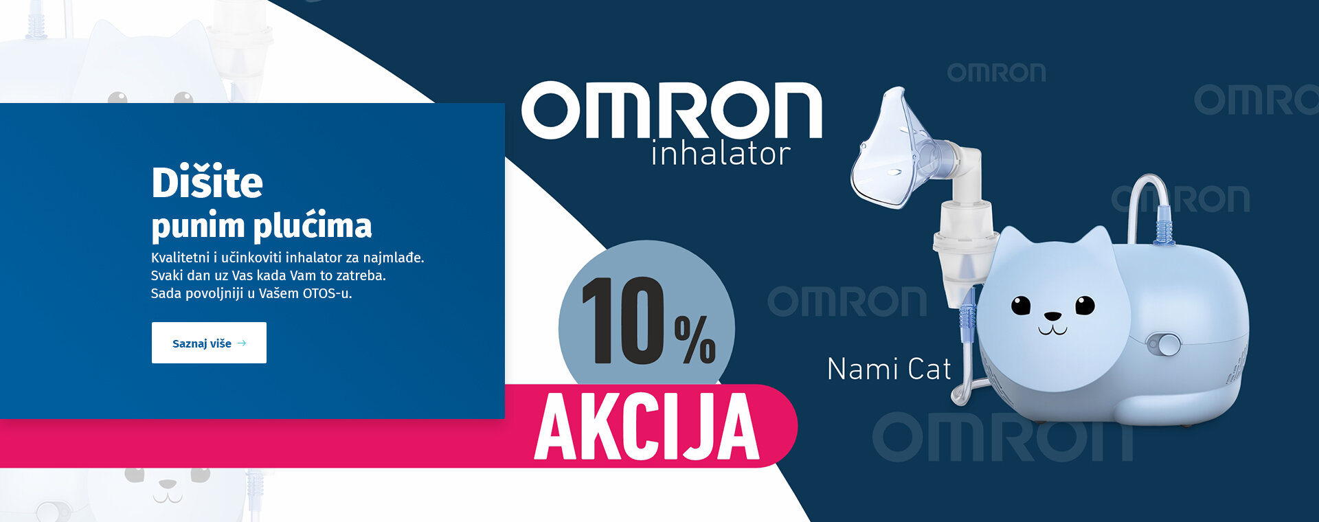 Omron inhalator