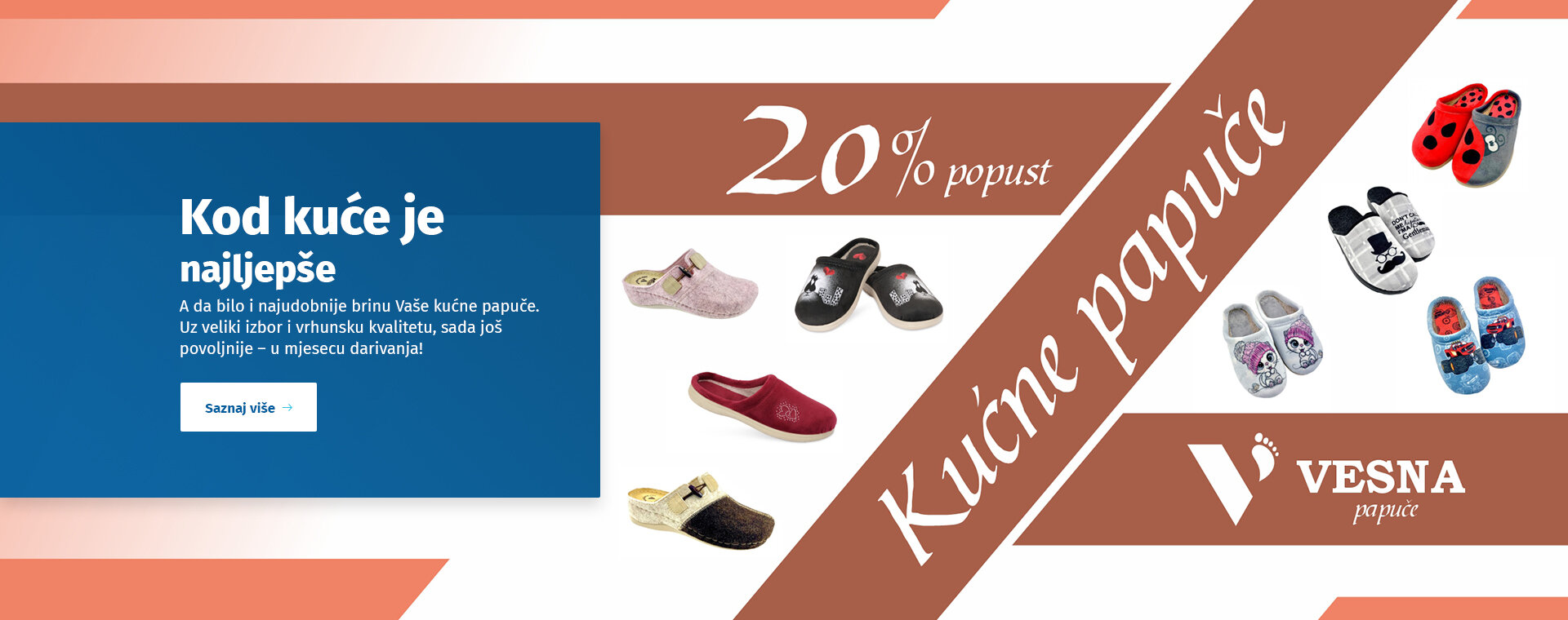 VESNA kućne papuče